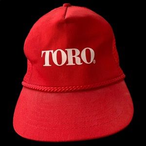 Toro Red Cap/ Hat by KC adjustable